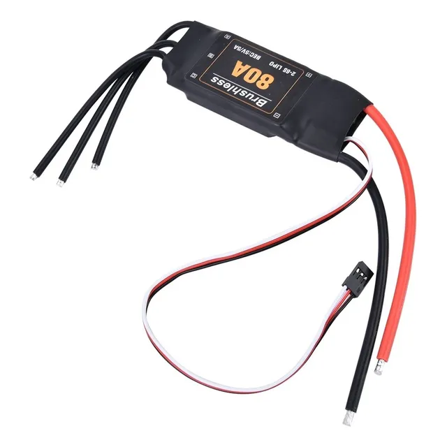 80a Brushless Esc Speed Controller Bateria Baixa Tensão