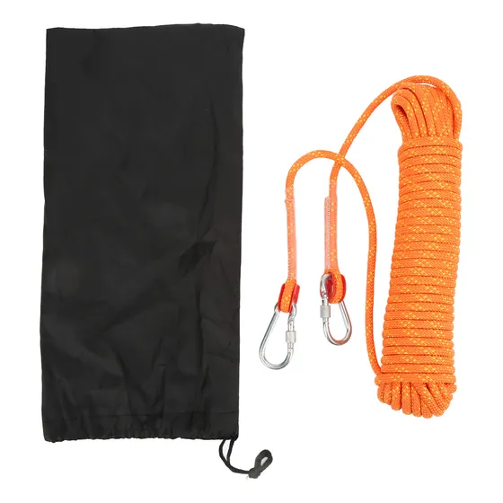 Cuerda De Escalada Naranja De 8 Mm Estática Para Deportes Al