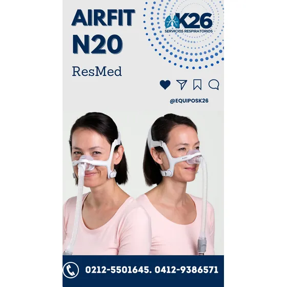 Mascara Nasal Cpap N20