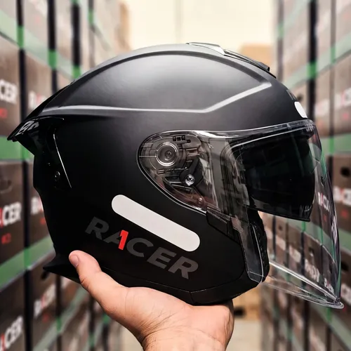Capacete para moto aberto Pro Tork New Atomic Highway Dreams preto