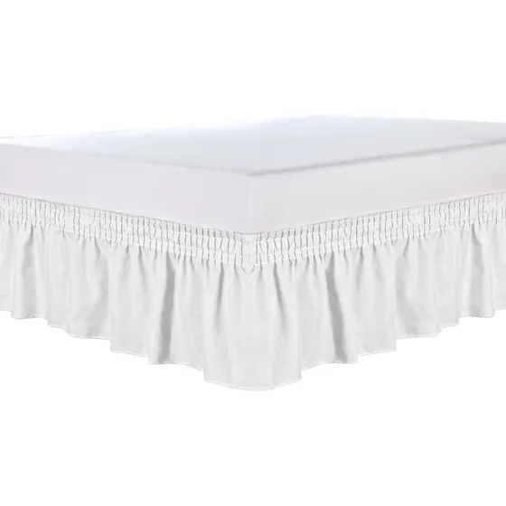 Saia Box Ajustável Pra Cama Casal Queen Size E King Size