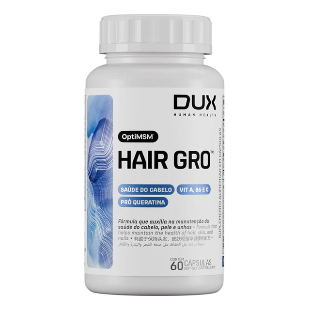 Dux Nutrition Vitaminas Y Minerales Hair Gro - Pote 60 Cápsulas Dux Nutrition Vitaminas Y Minerales Hair Gro - Pote 60 Cápsulas