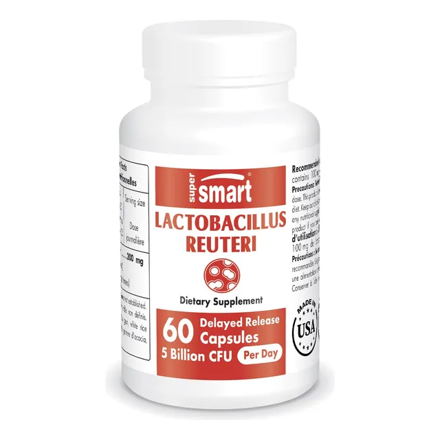 Suplemento Supersmart Lactobacillus Reuteri 5 Mil Millones D