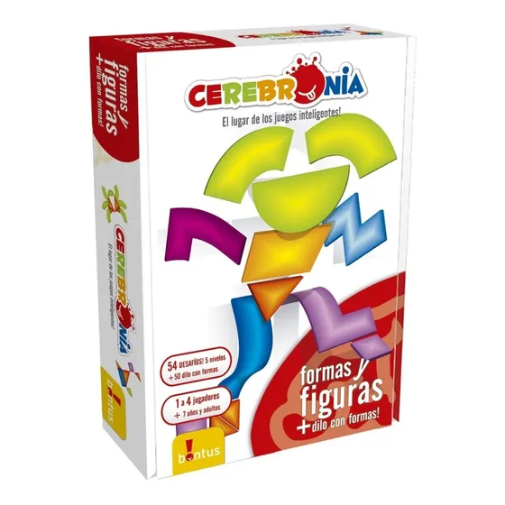 Cerebronia Formas Y Figuras + Dilo Con Formas Bontus