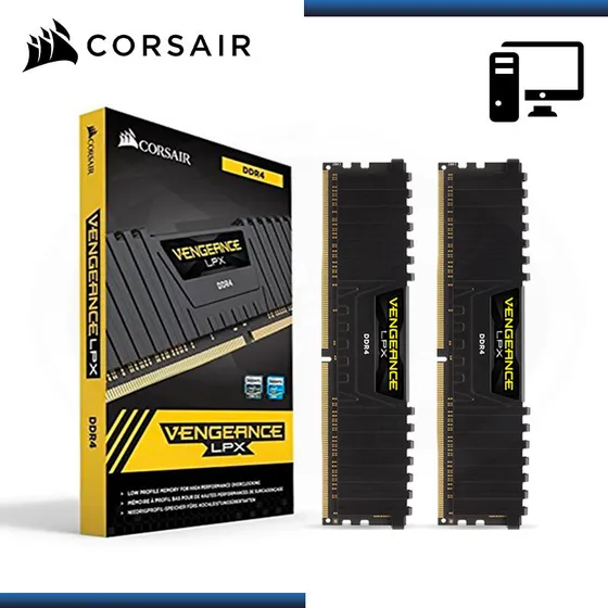 Memoria Corsair Vengance Lpx 16gb Ddr4 3200mhz (2 X 8gb )