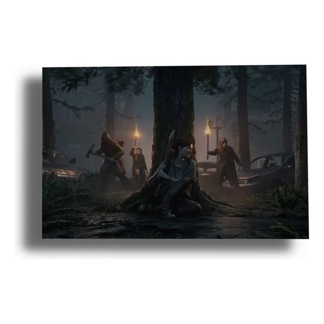 Cuadro 237 The Last Of Us Parte 2 40x53 Mdf Memoestampados