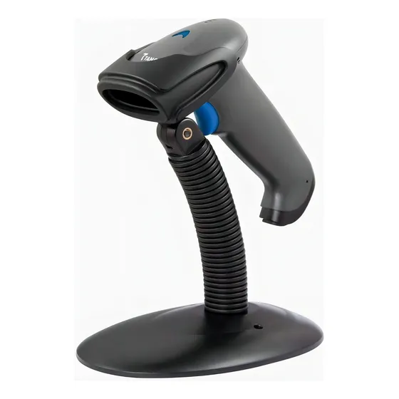 Leitor De Código De Barras Tanca Tl-140 Usb 1d C/ Suporte Cor Preto 5v