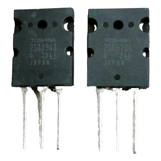 Kit 4 Pares Transistores A1943 E C5200