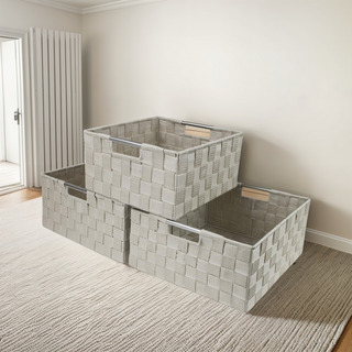Caja De Almacenamiento Sorbus Tejida Basket Bin Container To Caja De Almacenamiento Sorbus Tejida Basket Bin Container To
