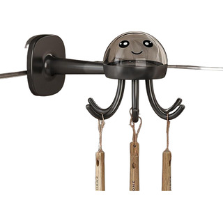 Gancho GiratĂłrio Octopus Kitchen, Suporte Multiparede Sem Pe Gancho GiratĂłrio Octopus Kitchen, Suporte Multiparede Sem Pe