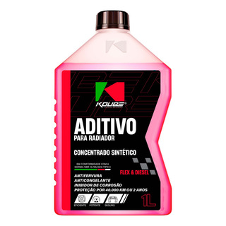 Aditivo Rosa Radiadores Arrefecimento Automotivo Profissional Sintético Concentrado Koube Aditivo Rosa Radiadores Arrefecimento Automotivo Profissional Sintético Concentrado Koube