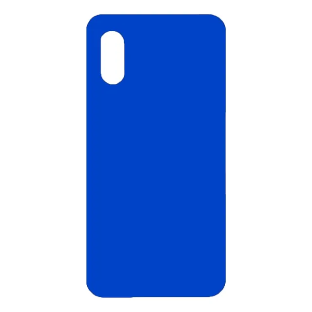 Funda Silicona Compatible Con Samsung A02 Negro Liso