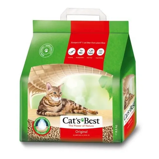 Arena Gato Cats Best Biodegradable 2.1kg (5L) Natural
