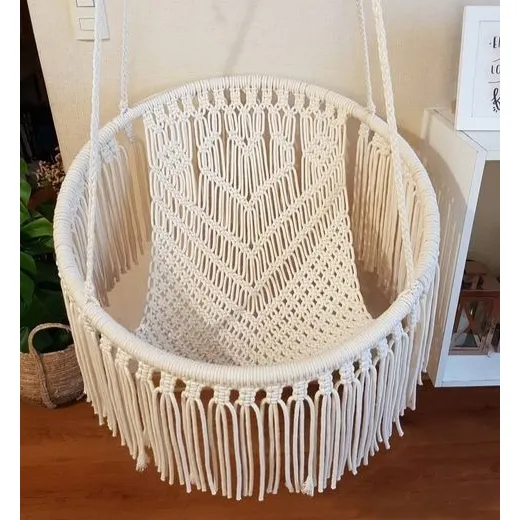 Silla Columpio Macramé