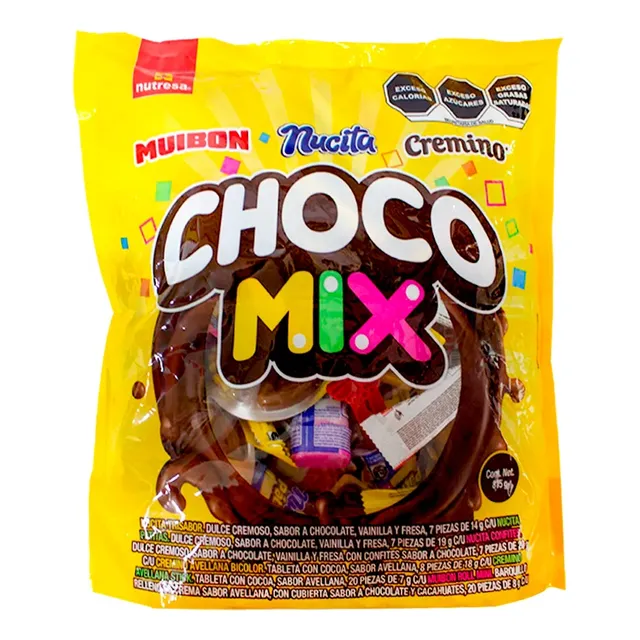 Bolsa Chocomix | Muibon, Nucita Y Cremino | 69 Pzas 815 G