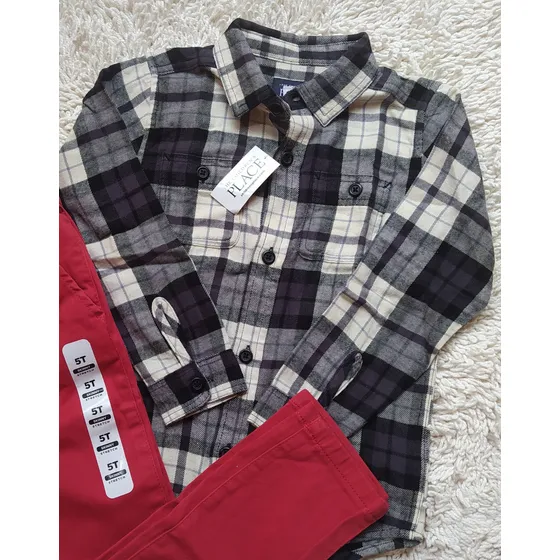 Camisas Carter's, Place Niño Varón Talla 5t