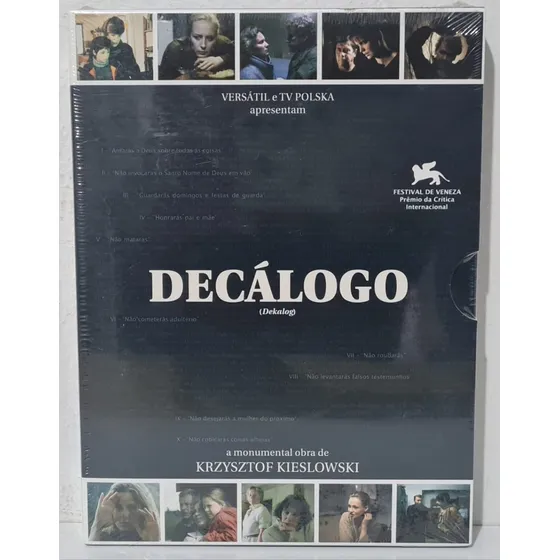Box Dvd Decálogo - Monumental Obra De Krzysztof Kieslowski 