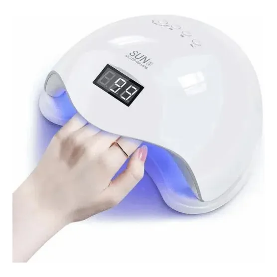 Cabine Sun 5 Uv Led 48w Bivolt Secagem Unha Gel Alongamento