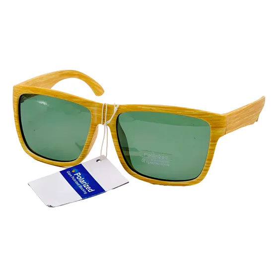 Lente De Sol Polarizado Madera