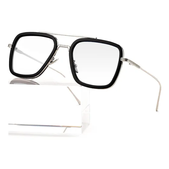 Lentes De Sol Silver/black/anti-blue Light Lens No Aplica...
