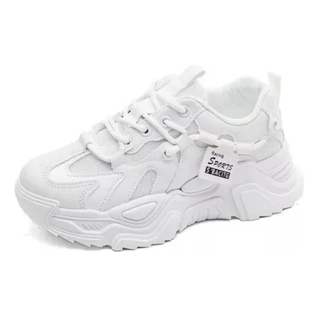 Zapatillas De Deporte De Moda Para Mujer Con Fondo Grueso