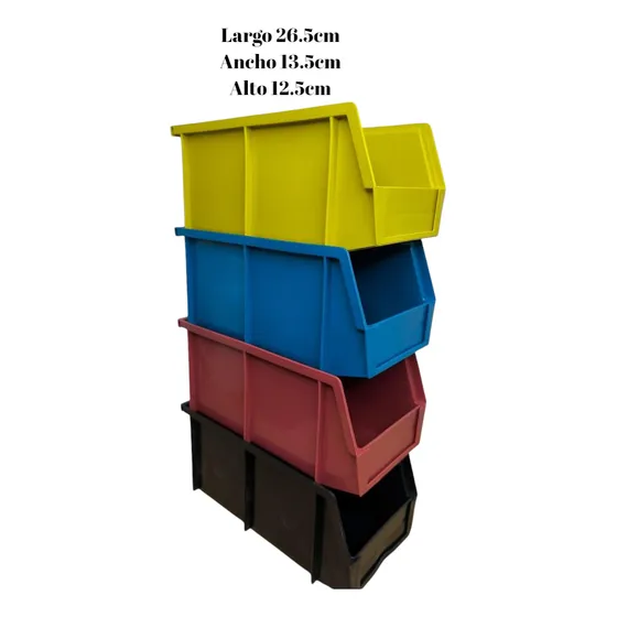 Caja Apilable Organizadora Plástico