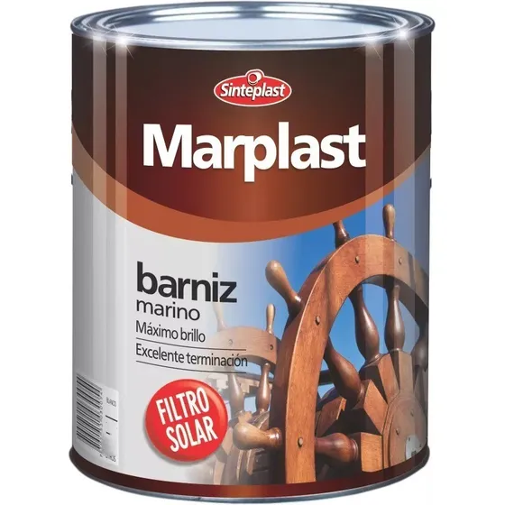 1/4lt Barniz Marplast Incoloro Mate Sinteplast Ecopint