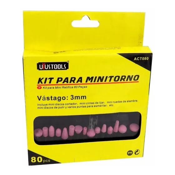 Kit De Accesorios 80 Pcs Para Mini Torno - Electroimporta