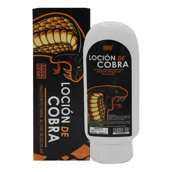 Loción De Cobra Green Roots Deportistas 80g