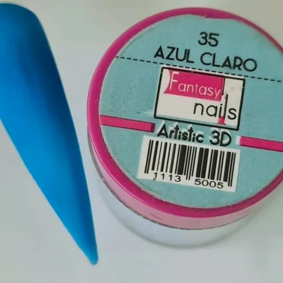 Acrilico 3 D Fantasy Nails 7gr Color A Elegir
