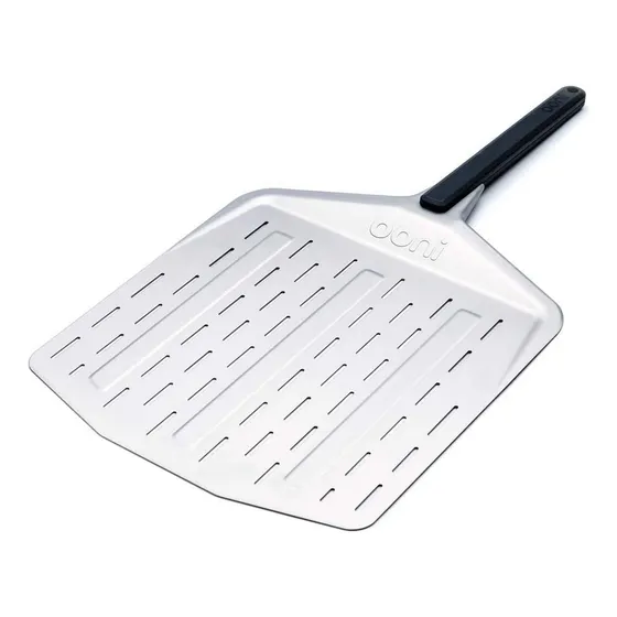 Pala P/pizza 30cm Perforada Aluminio C/mango Largo Ooni