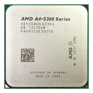 Processador Amd A4 5300 3.4 Ghz Dual Core 65w Socket Fm2 Processador Amd A4 5300 3.4 Ghz Dual Core 65w Socket Fm2