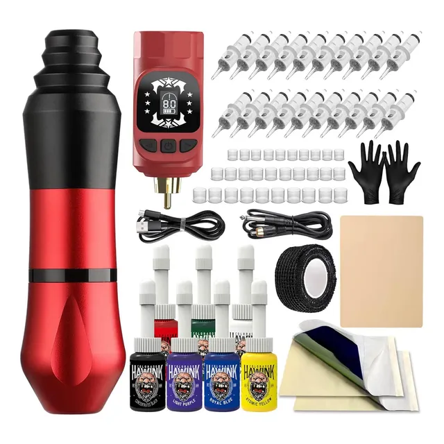 Hawink Tatuaje Máquina Rotativa Del Pene Kit 20pcs Srg7e
