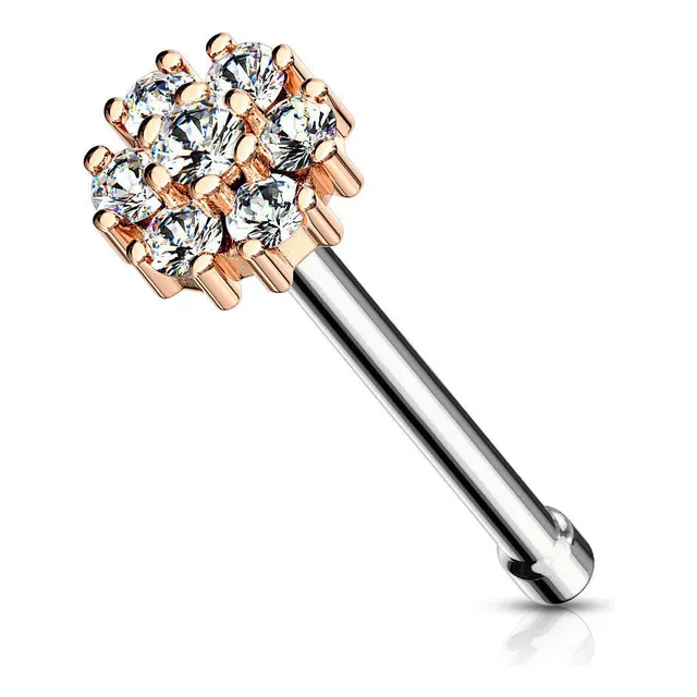 Piercing Nariz Rectos Acero Inoxidable 