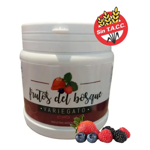 Pasta Sabor Frutos Del Bosque Top Class X250g