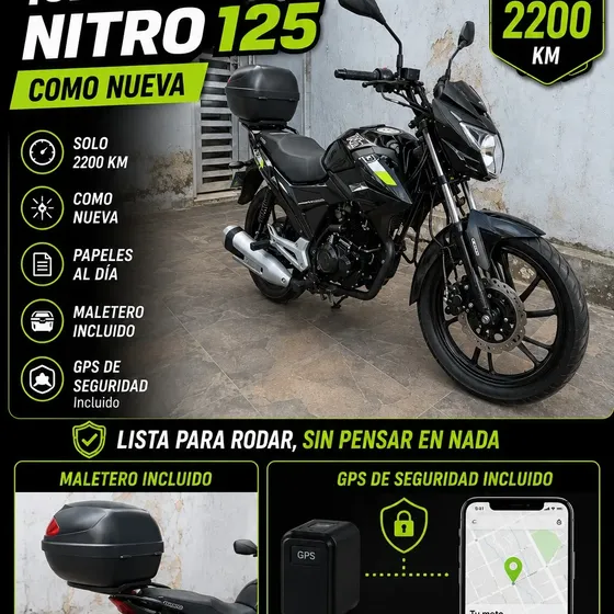 Nitro 125 Negra