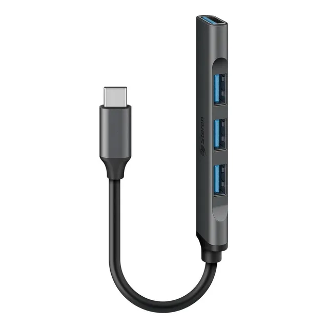 Hub Usb C A 3 Puertos Usb 2.0 / 1 Puerto Usb 3.0
