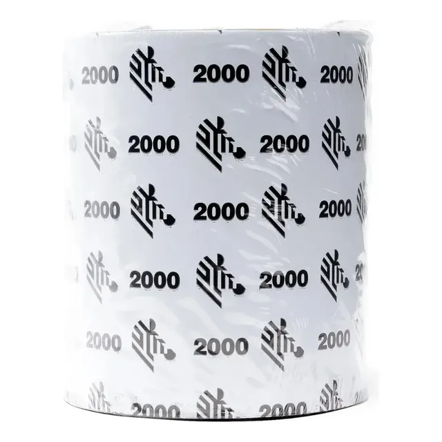 Ribbons De Cera Zebra 89m X 450mm Series 2000 Paquete Con 6