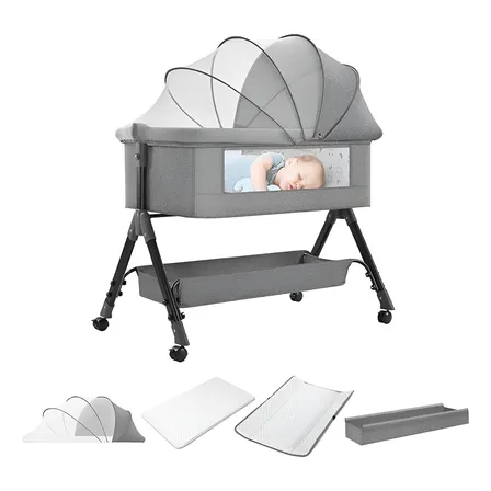 Cuna Colecho Corral Bebe Mosquitero Colchon Mudador Gav