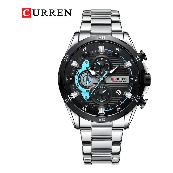 Relojes Cronógrafo De Cuarzo Curren 8402 Para Hombre