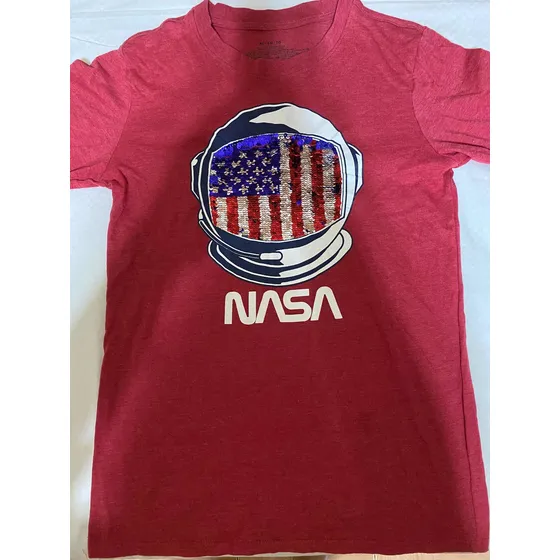 Franela De Niño Nasa, Talla 12. Usada.