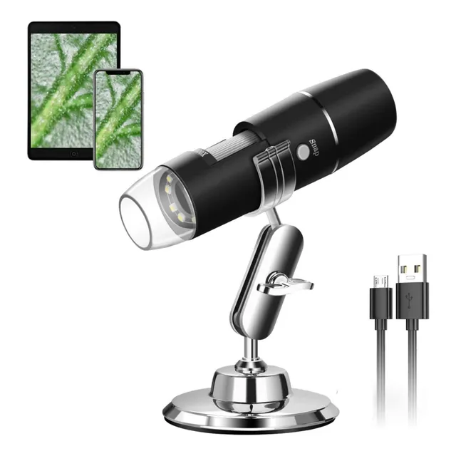 Microscopio Digital Usb 1600x Foto Video Mediciones Luz