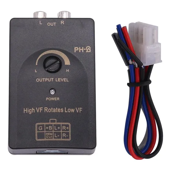 50w 1a Car Part Audio Convertidor De Altavoz Rca Convertidor