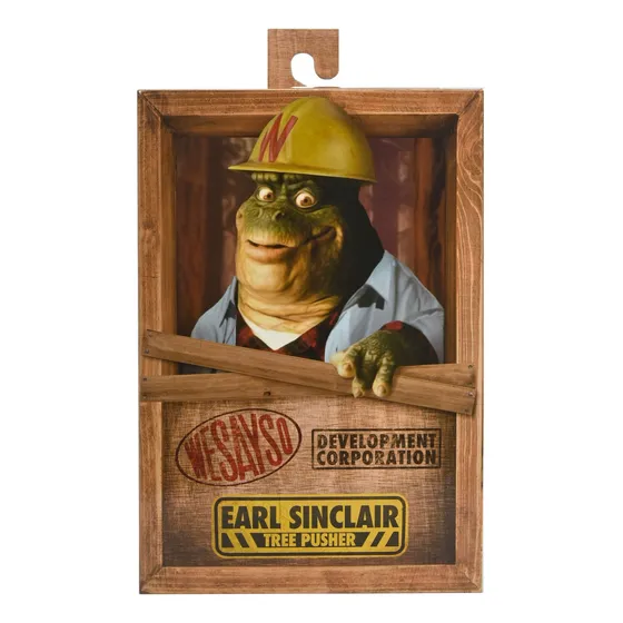 Figura Earl Sinclair Tree Pusher (wesayso) Dinosaurios Neca
