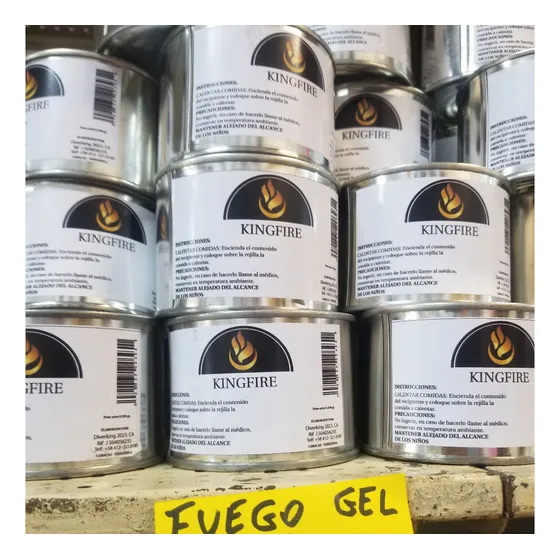 Gel Lata Fuego Envasado Para Mantener Caliente Las Comidas