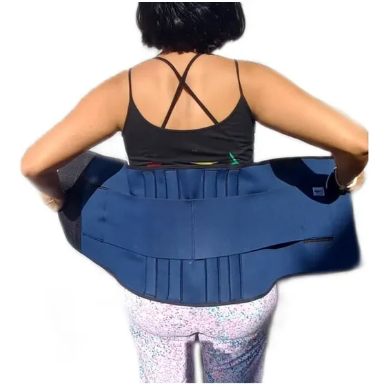  Faja Sacro Lumbar Reforzada Con Platinas De Aluminio Tipo C