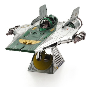 Star Wars - A-wing Fighter Rompecabezas 3d Metal Model Star Wars - A-wing Fighter Rompecabezas 3d Metal Model