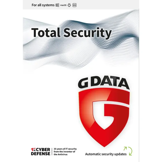 G Data Total Security  Protección Para 5 Pc  12 Meses