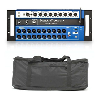 Kit Mesa De Som Digital Soundcraft Ui24r 24 Canais Com Bag Kit Mesa De Som Digital Soundcraft Ui24r 24 Canais Com Bag