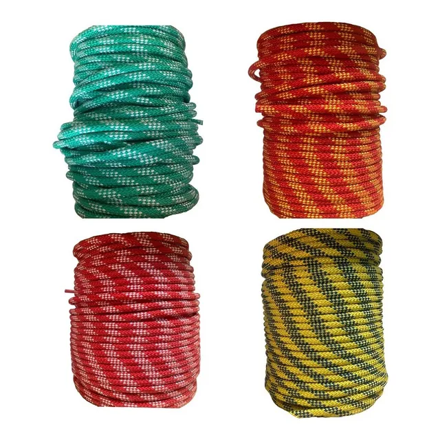 Corda 20mt Barcos Lanchas Veleiros 8mm Âncoras Amarras